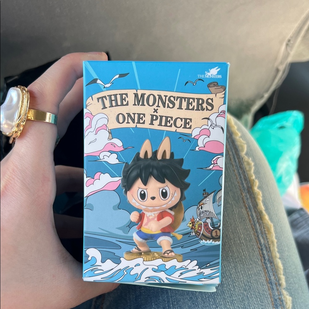The Monsters x One Piece Action Figure - blind box opened.